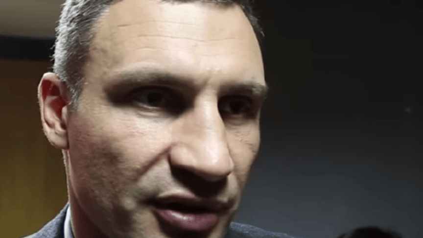 Mayor of Kyiv Vitali Klitschko on who will be the next Prime Minister