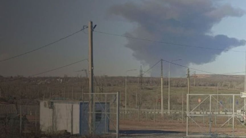 Наслідки атаки на Новошахтинський завод нафтопродуктів у Ростовській області рф Наслідки атаки на Новошахтинський завод нафтопродуктів у Ростовській області рф