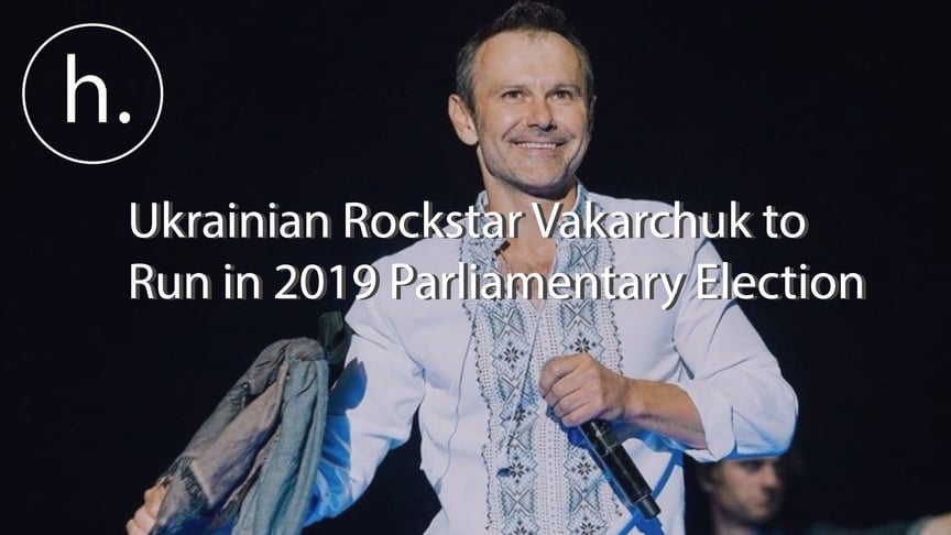 Ukrainian Rockstar Vakarchuk to Run in 2019 Parliamentary Election