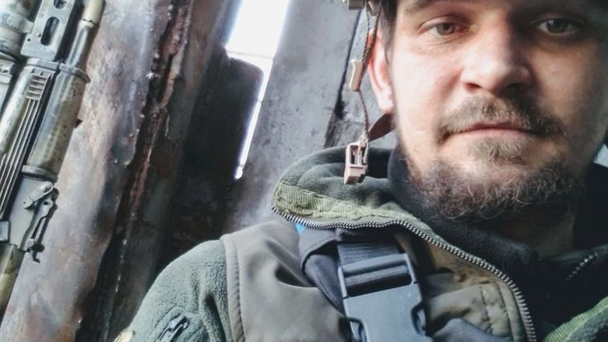 Даниїл Сафонов під час перебування на «Азовсталі»