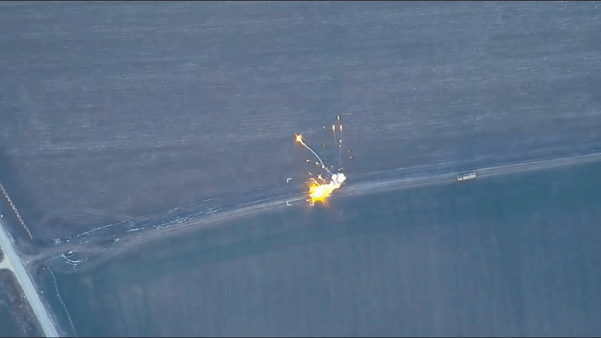 Ураження пускових установок ЗРК С-400 з боєкомплектом у Бєлгородської області рф, 14 грудня 2025 року Ураження пускових установок ЗРК С-400 з боєкомплектом у Бєлгородської області рф, 14 грудня 2025 року