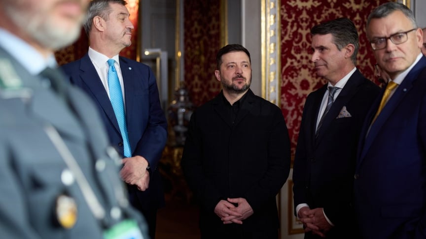 Фото ілюстративне. Президент України під час візиту на Мюнхенську безпекову конференцію