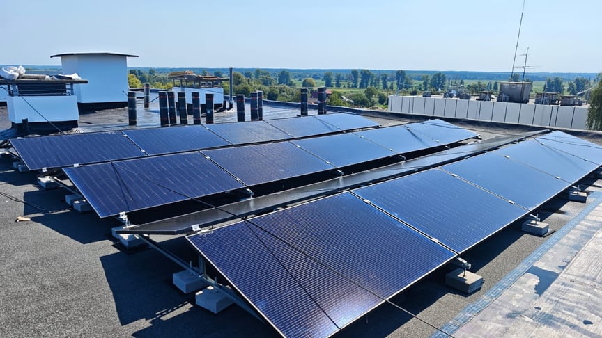 Ілюстративне фото. Сонячні панелі у Бородянці на Київщині