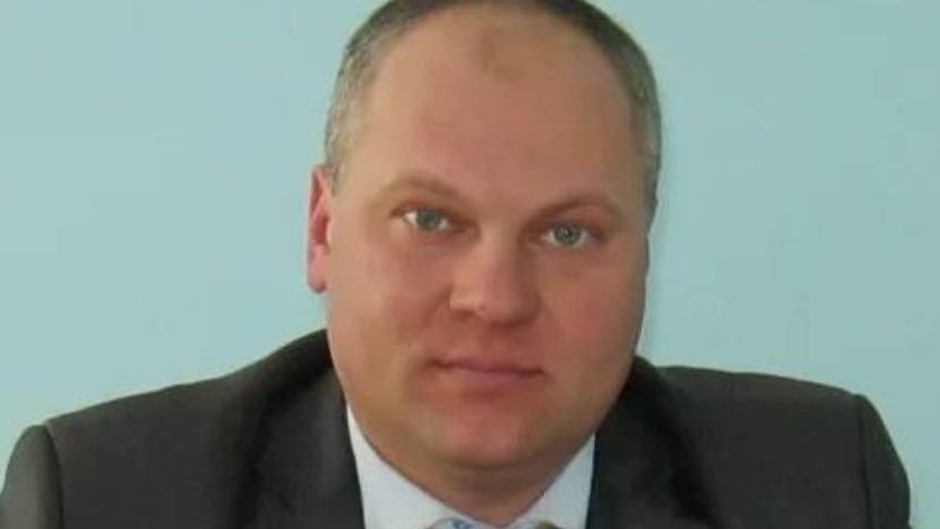 Dmytro Liakhno, head of the Hornostaiivka village