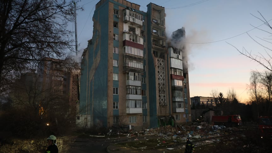 Ілюстративне фото. Наслідки російської атаки у Тернополі