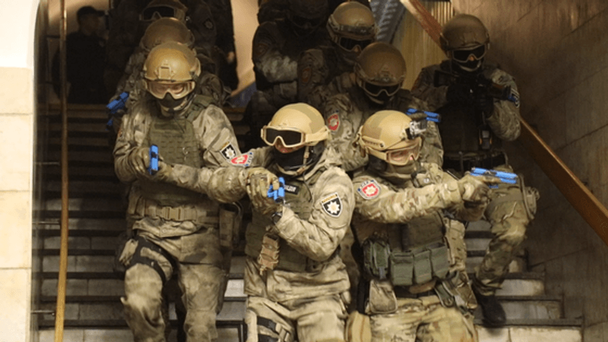 Ukraine's Special Forces Put On a Show for Eurovision