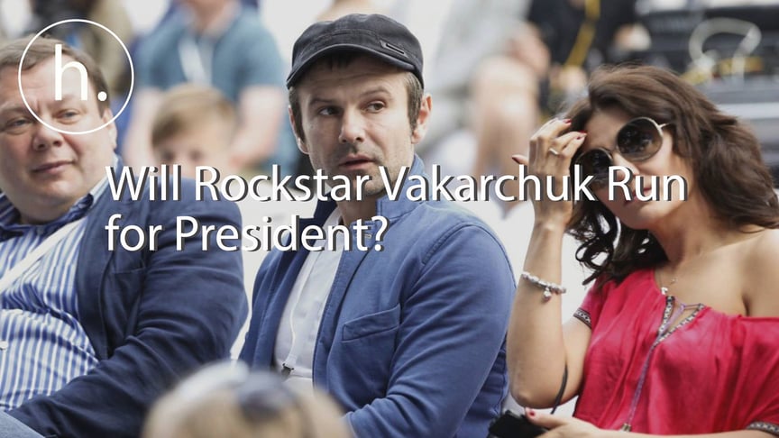 Will He, Won’t He? Rockstar Vakarchuk Leaves Ukraine Guessing His Political Plans