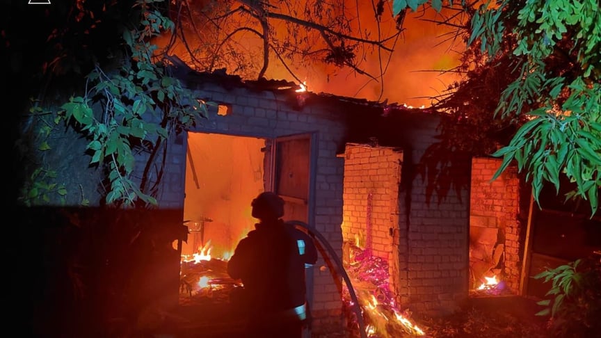 Наслідки російського удару по Запоріжжю