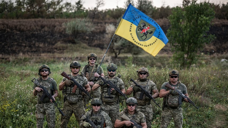 Військові 110 ОМБр Ілюстративне фото. Військові 110 ОМБр