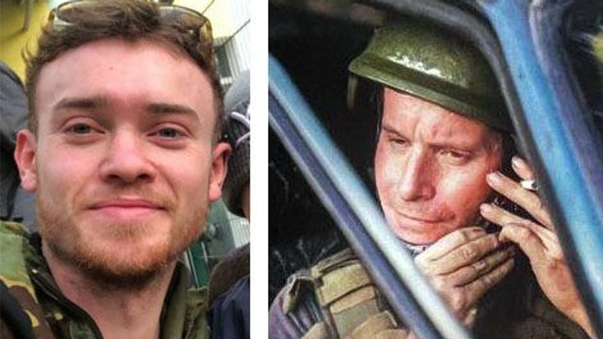 Британские волонтеры, пропавшие вблизи Соледара