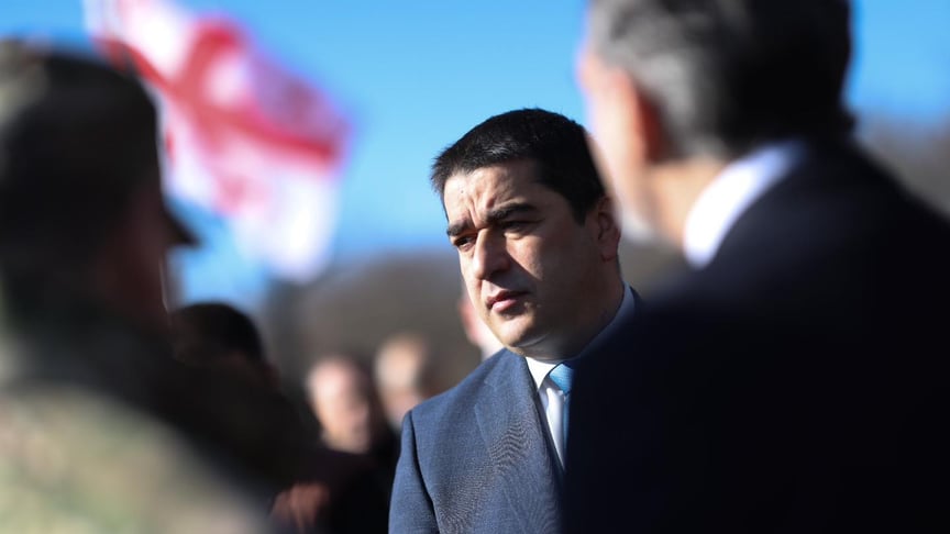 Спікер парламенту Грузії Шалва Папуашвілі Спікер парламенту Грузії Шалва Папуашвілі