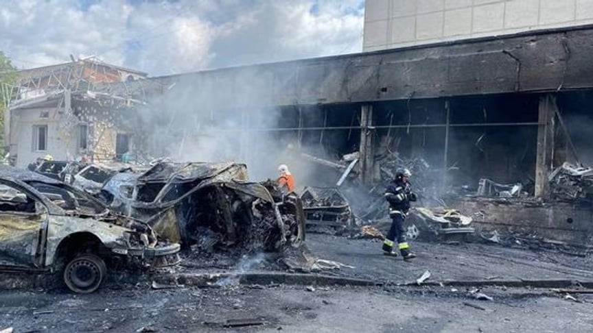 Consequences of the Russian missile attack on Vinnytsia, July 14