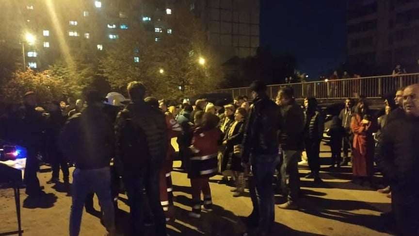 Под Киевом мужчина поджег дверь квартиры бывшей жены и едва не погиб сам