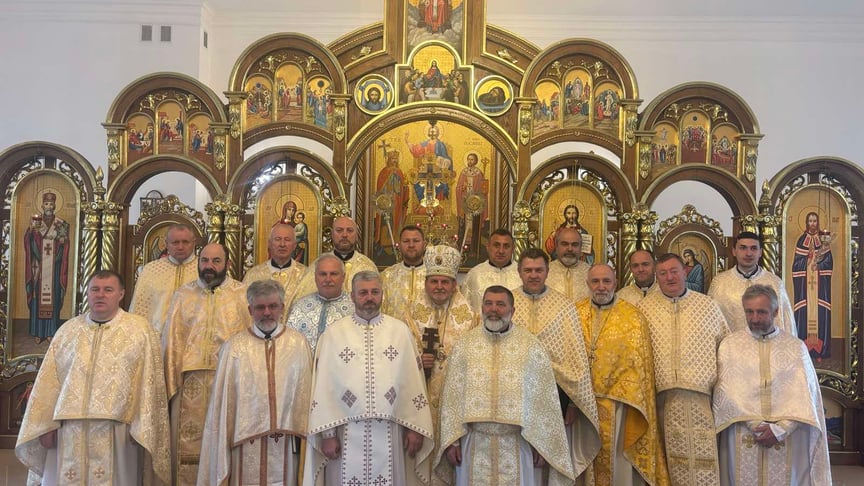 Учасники семінару для членів Асоціації екзорцистів України