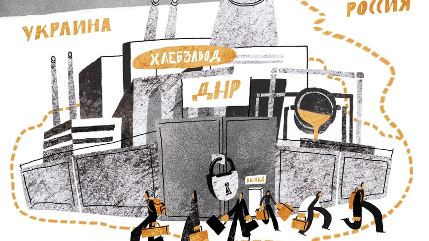 Businesses in the self-proclaimed "DPR" and "LPR" develop in very unusual conditions