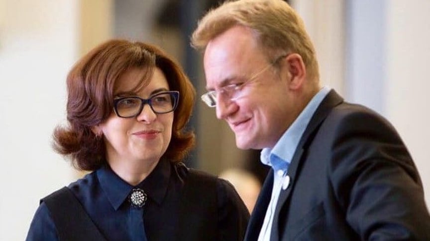 Оксана Сыроид и Андрей Садовый