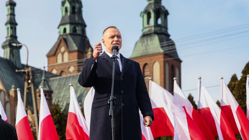 Президент Польщі Кароль Навроцький