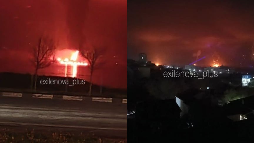 Наслідки атаки на нафтовий термінал у Новоросійську