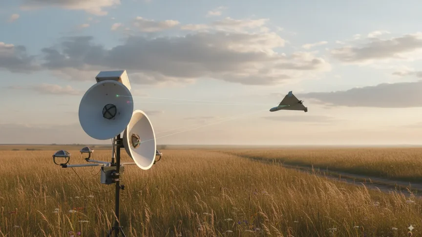 Ілюстративне фото роботи української системи Sky Fortress