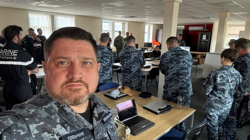Речник ВМС ЗСУ Дмитро Плетенчук