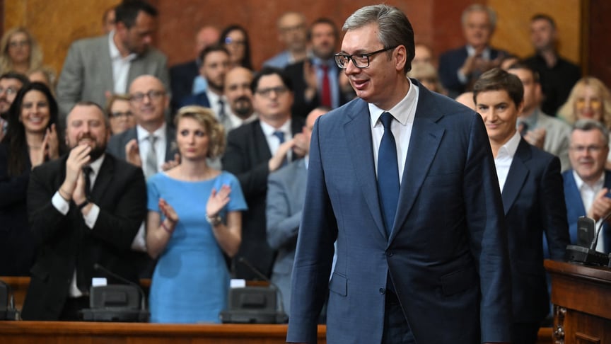 Президент Сербії Александар Вучич Президент Сербії Александар Вучич