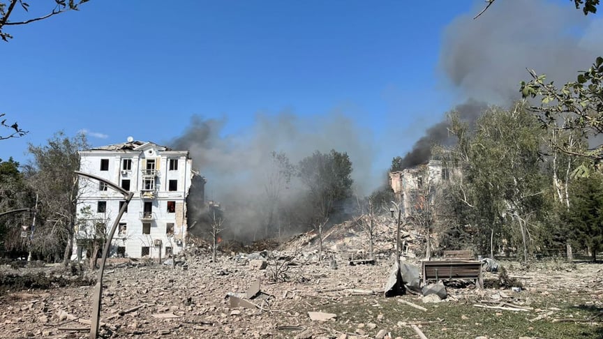 Наслідки російських обстрілів у Краматорську, 31 липня 2025 року