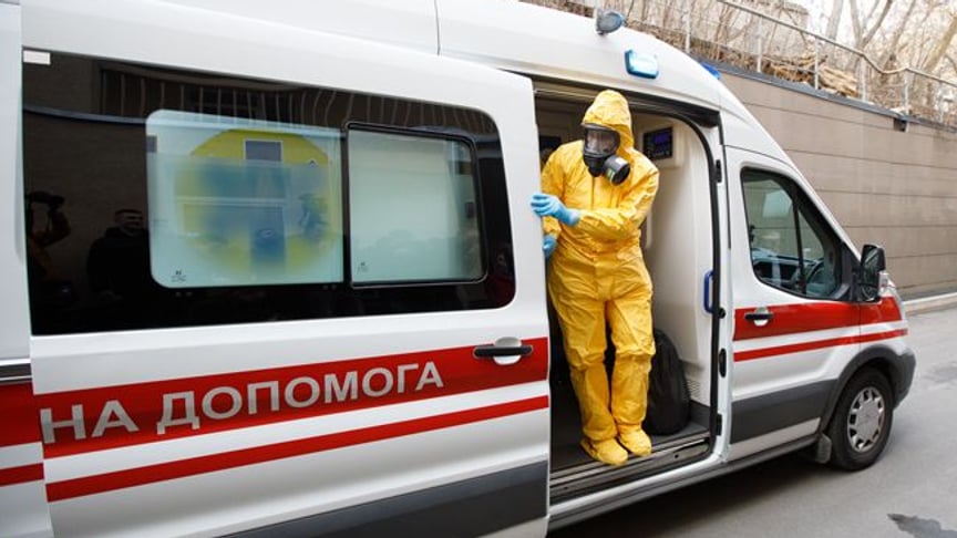 Count of Coronavirus Infections in Ukraine Exceeds 4,000