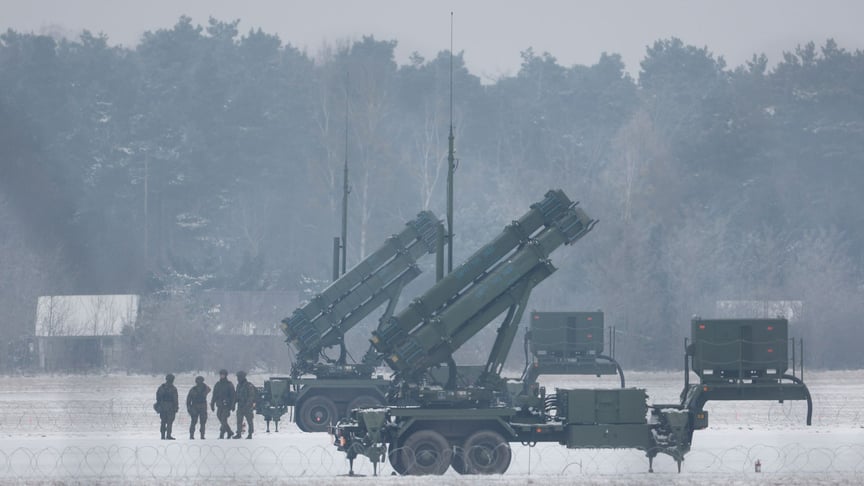 Иллюстративная фотография. Пусковые установки Patriot, приобретенные Польшей в США, Варшава, 6 февраля 2023 года
