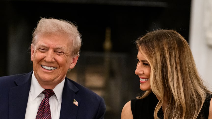 Президент США Дональд Трамп і перша леді Меланія Трамп