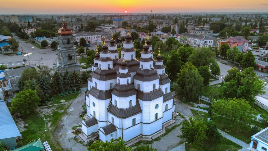 Свято-Троїцький собор у місті Самар у травні 2020 року