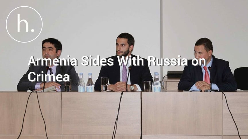 Armenia Continues to Side With Russia on Crimea