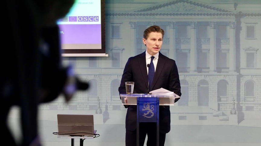 Министр обороны Финляндии Антти Хаккянен