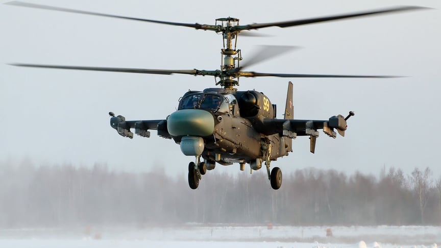 Ілюстративне фото. російський гелікоптер Ka-52, 4 травня 2012 року