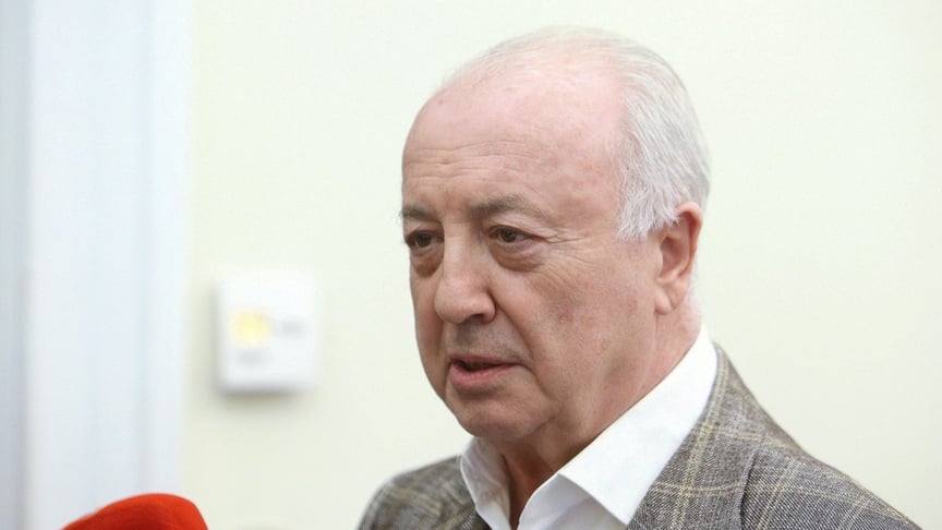 Бізнесмен, медіамагнат та меценат Борис Фуксман у квітні 2019 року