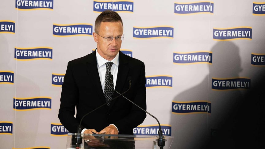 Міністр закордонних справ Угорщини Петер Сіярто