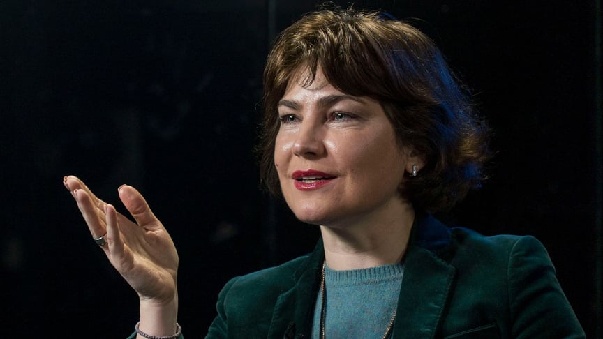 Prosecutor General of Ukraine Irina Venediktova at the htv_prod_adminadske studio, Kyiv, April 30, 2020