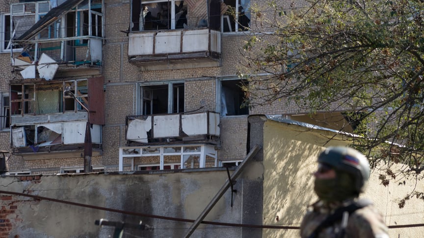 російський військовий Ілюстративне фото. російський військовий