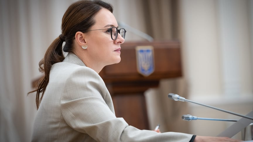 Прем'єр-міністерка Юлія Свириденко на засіданні уряду