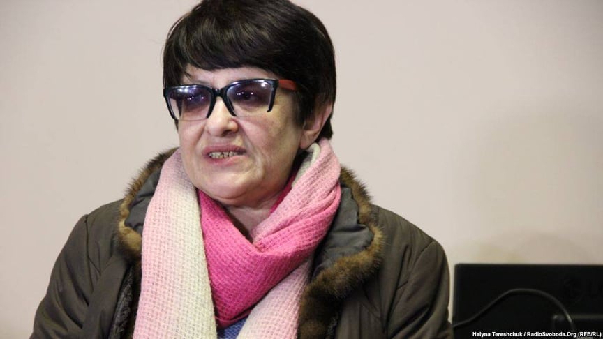 Олена Бойко на засіданні Галицького суду Львова 17 січня 2018 року