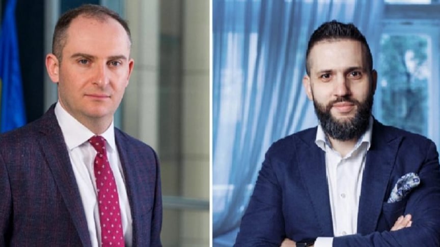 Serhiy Verlanov (left) and Max Nefyodov (right)