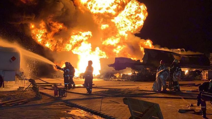Пожежа автоцистерн в Києві, 22 вересня 2019 року