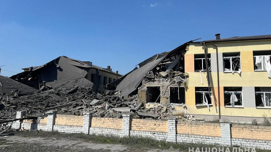 Последствия обстрелов Донецкой области