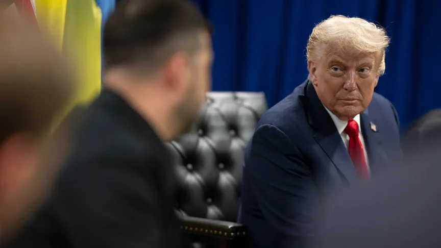 Президент України Володимир Зеленський та президент США Дональд Трамп