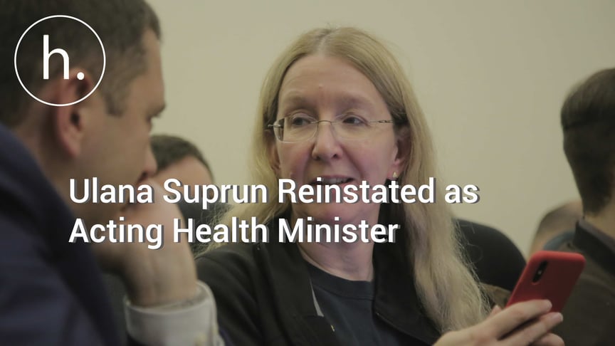 Kyiv Court Reinstates Suprun as Ukraine’s Acting Health Minister