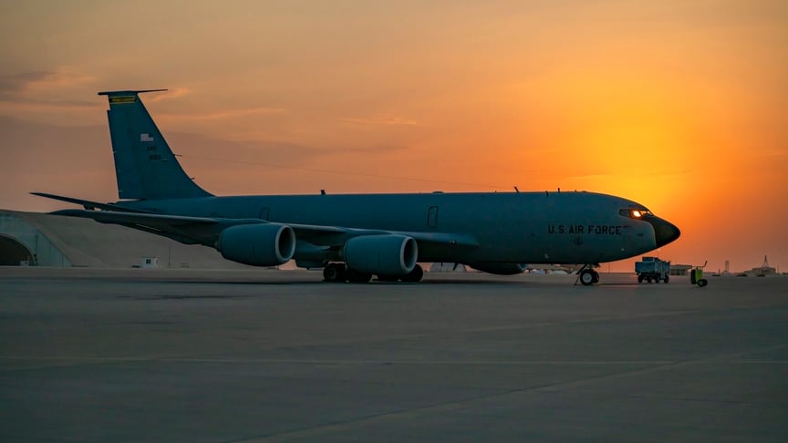 Ілюстративне фото. Літак-заправник США KC-135