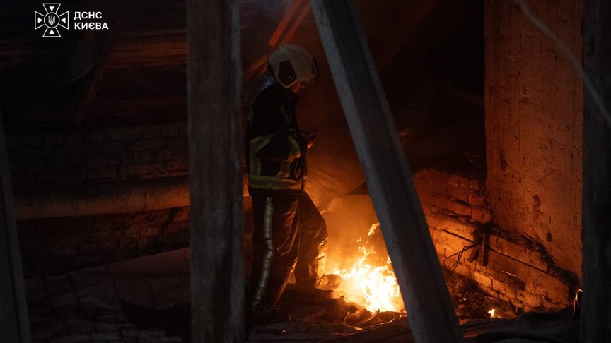 Наслідки російського обстрілу Києва 29 вересня 2026 року