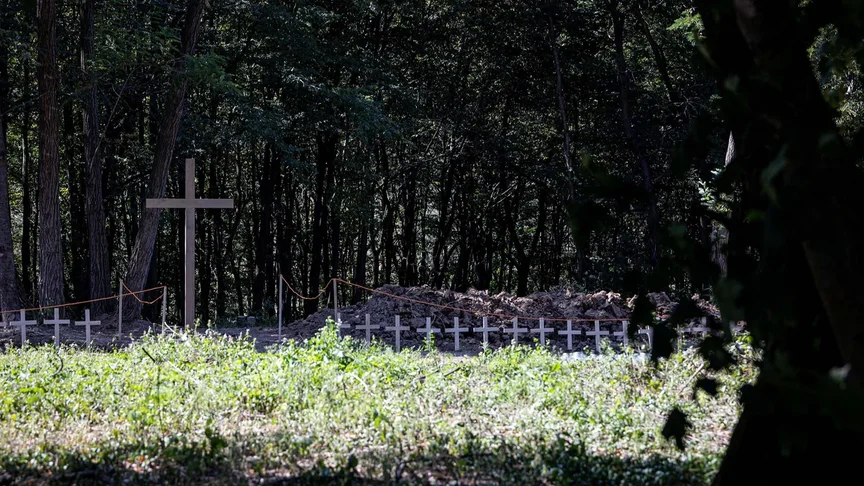 Ілюстративне фото. Перепоховання жителів села Пужники, які загинули в роки Другої світової війни, вересень 2025 року