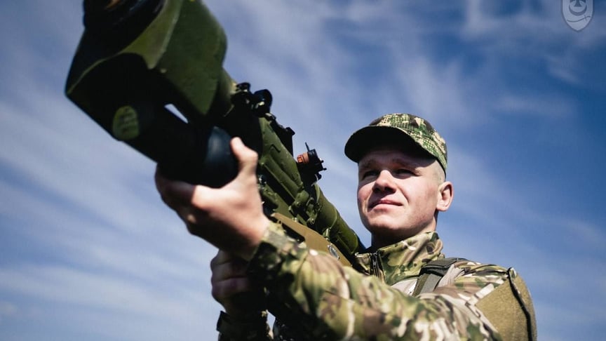 Нацгвардієць, який збив ракету