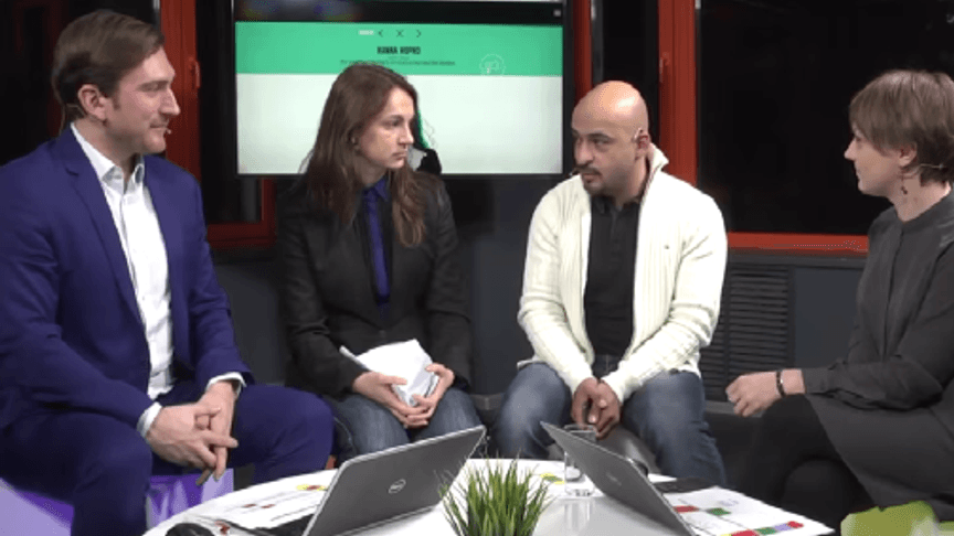 Mustafa Nayyem and Hanna Hopko on the EuroMaidan Anniversary