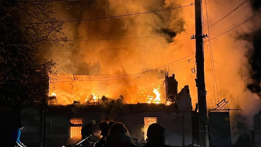 Наслідки російських обстрілів в Одесі, 11 квітня 2026 року